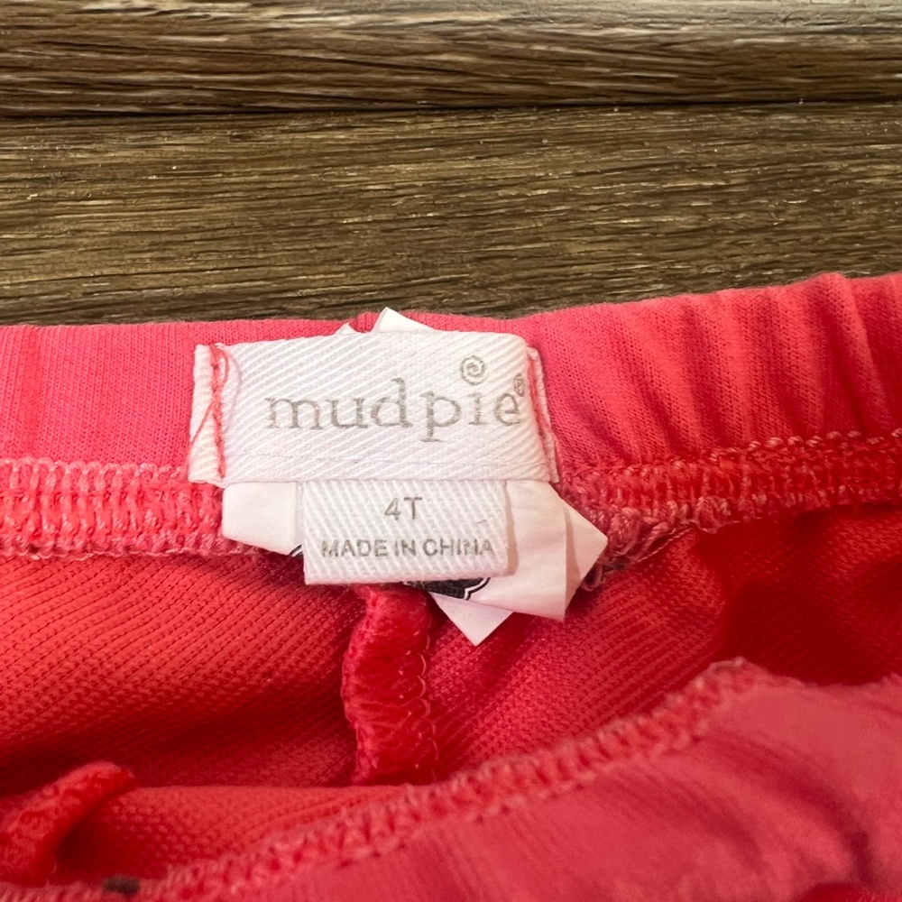 Mud Pie Little Girls 2-piece Pink Christmas Tree Outfit - Picture 13 of 16